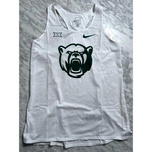 Nike Baylor Bears Track Singlet running White Men’s Medium DA5225 121 RARE NEW